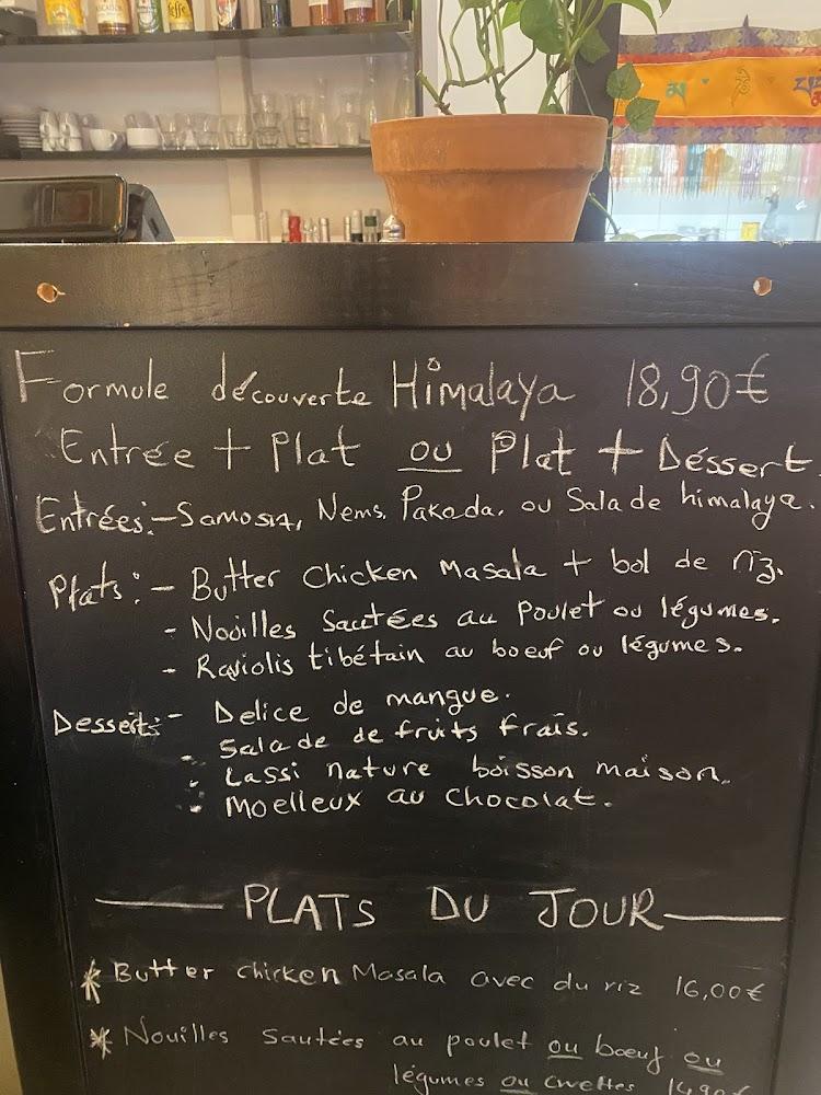 Buffet Himalaya - Menu Image 1