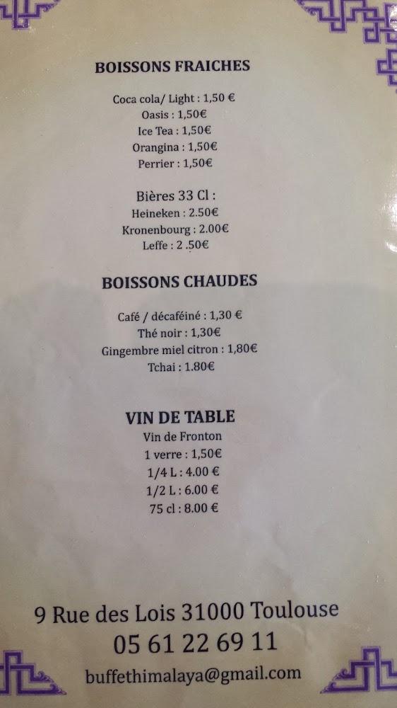 Buffet Himalaya - Menu Image 3